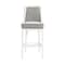 Alaterre Furniture Ellie Bar Height Stool with Back, White, 2PK ANEL02PDCR2 - alternate 7